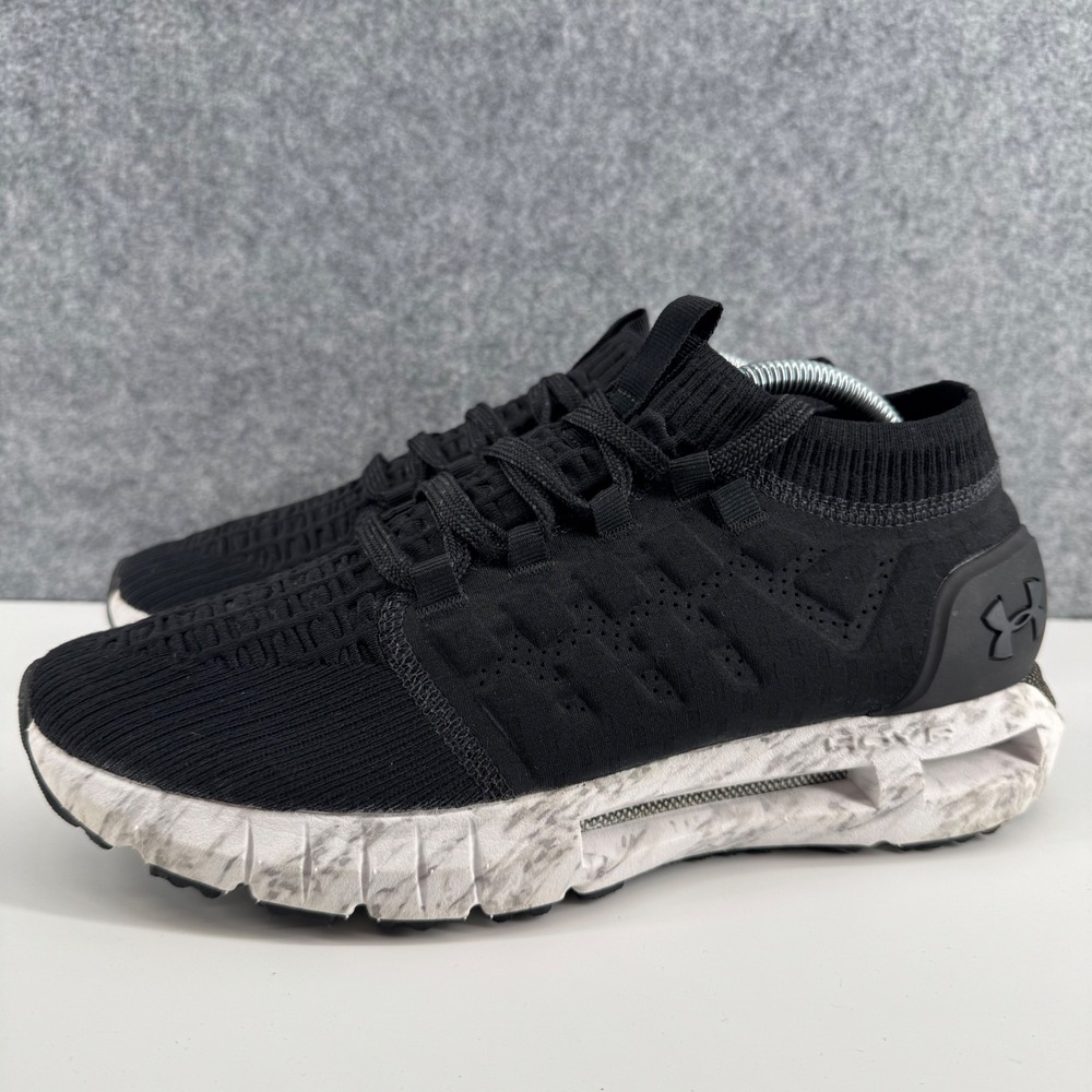 Under Armour HOVR Phantom Running Shoes Mens 9 Black Marble 3020972-003